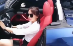 小姐姐拍敞篷,小姐姐捕捉的浪漫时光